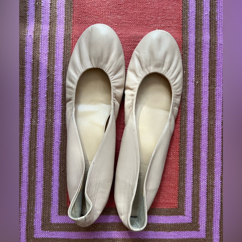 JCrew soft Italian leather ballerina / ballet flats